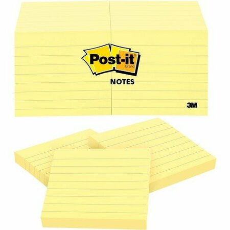 3M COMMERCIAL OFC SUP NOTES, 3X3, LINED, 12PD, CA MMM630SS